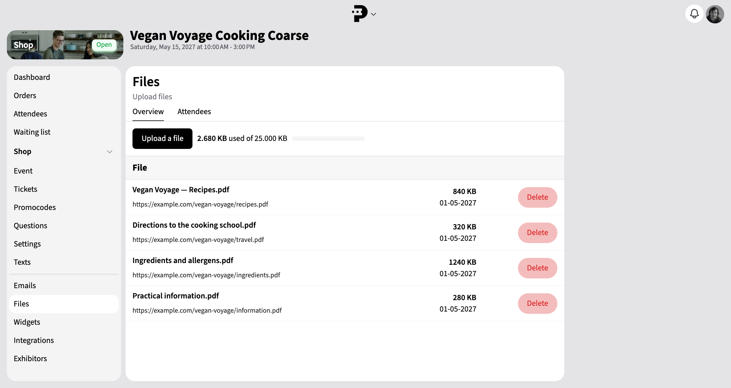 Eventfiler